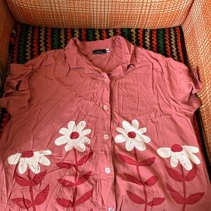 Big Bud Press Floral Button-Up Shirt